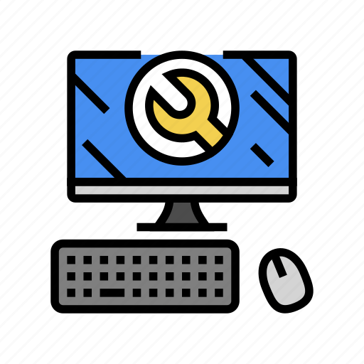 Troubleshooting, pc, repair, computer, service, hardware icon - Download on Iconfinder