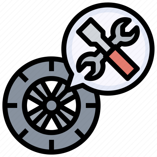 Car, wheel, maintenance, service, repair, tool icon - Download on Iconfinder