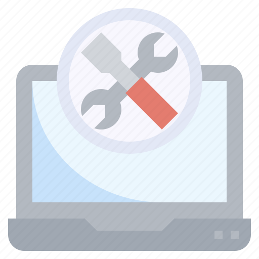 Laptop, maintenance, service, repair, tool icon - Download on Iconfinder