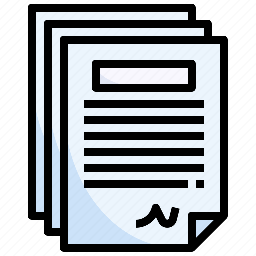 Contract, document, report, write icon - Download on Iconfinder