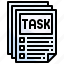 task, exam, education, document, report 