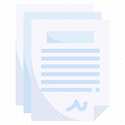 Contract, document, report, write icon - Download on Iconfinder