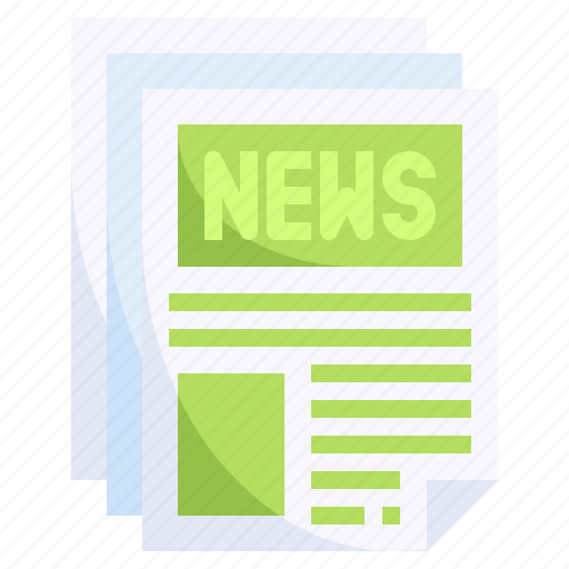 News, journal, files, newspaper, report icon - Download on Iconfinder
