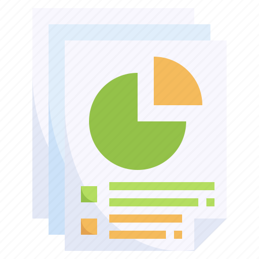 Pie, chart, report, document, file, statistics icon - Download on Iconfinder