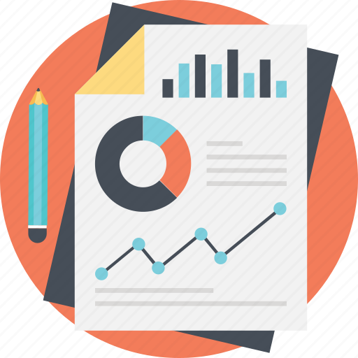 Analytics, big data monitoring, business analysis, financial planning, statistical report icon - Download on Iconfinder