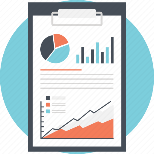 Analytics, big data monitoring, business analysis, financial planning, statistical report icon - Download on Iconfinder