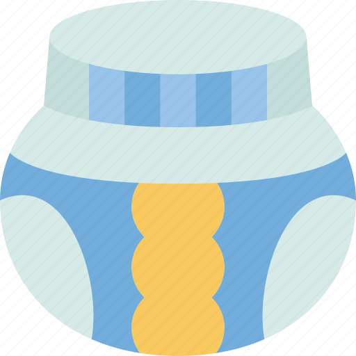 Diaper, absorbent, urine, baby, childhood icon - Download on Iconfinder