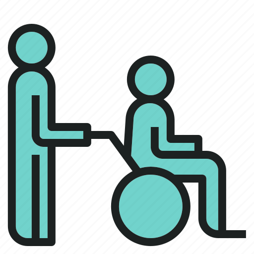 Assistance, disability, person, wheelchair icon - Download on Iconfinder