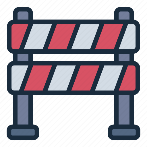 Barrier, road, barricade, construction, block, security, rescue icon - Download on Iconfinder