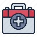 medical, healthcare, hospital, medicine, rescue, emergency, first aid kit, medical box