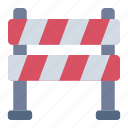 barrier, road, barricade, construction, block, security, rescue, protection, emergency
