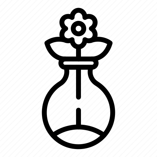 Scientist, flower, flask icon - Download on Iconfinder