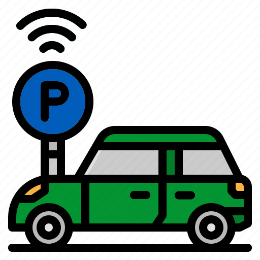 Car, network, park, parking, transport icon - Download on Iconfinder