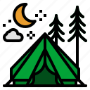 camping, holiday, nature, rural, tent
