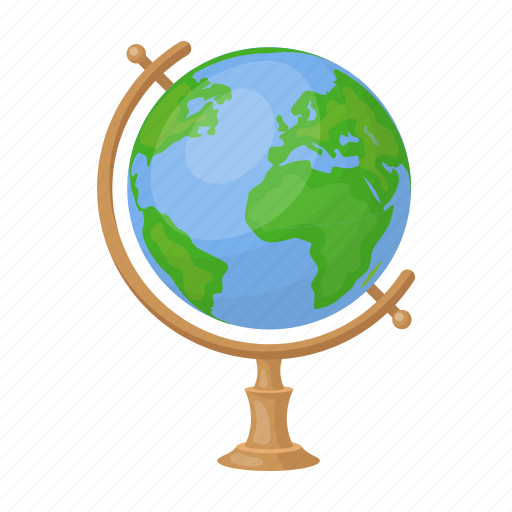 Earth, globe, model, planet, rotation icon - Download on Iconfinder