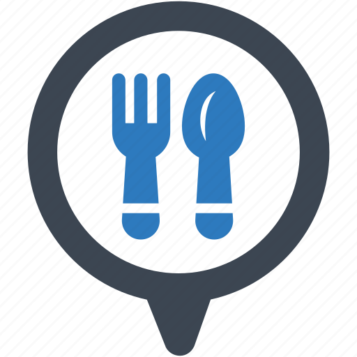 Find, restaurant, search, hotel, food, location, map icon - Download on Iconfinder