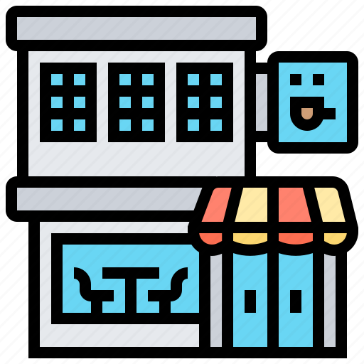 Building, cafe, food, shop, teahouse icon - Download on Iconfinder