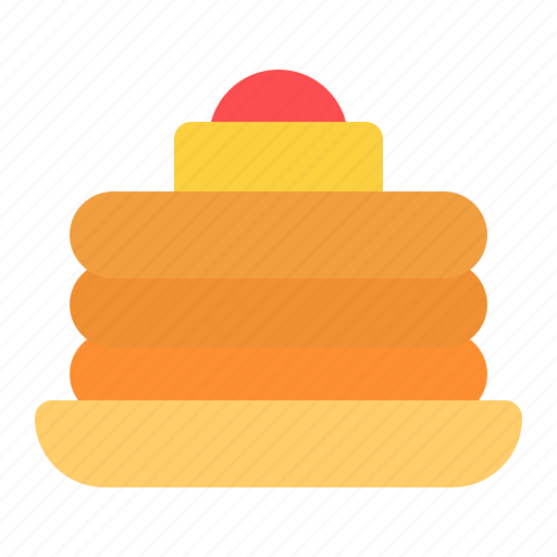 Food, restaurant, pancake icon - Download on Iconfinder