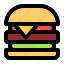 food, restaurant, hamburger 