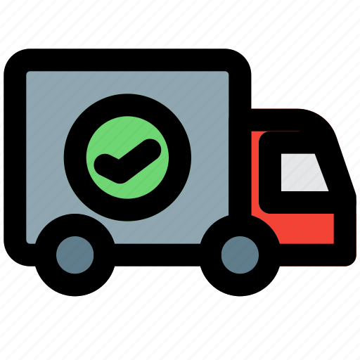Delivery, done, restaurant, truck icon - Download on Iconfinder