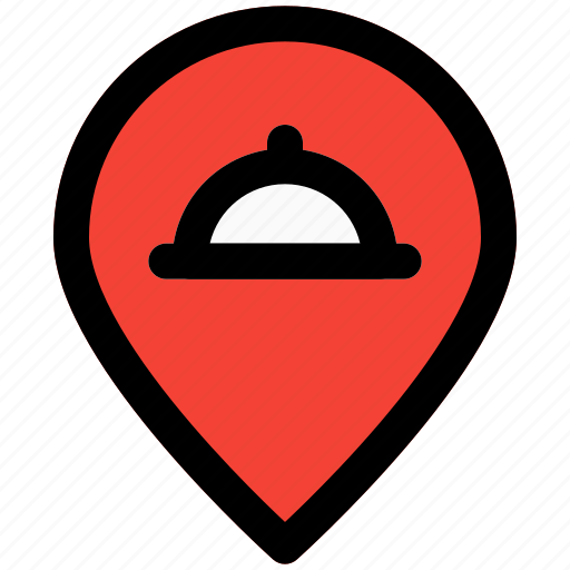 Location, restaurant, pin, map icon - Download on Iconfinder