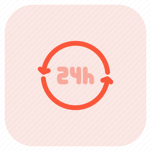 24 hours, service, restaurant, kitchen icon - Download on Iconfinder