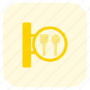 restaurant, eatery, sign board, food 