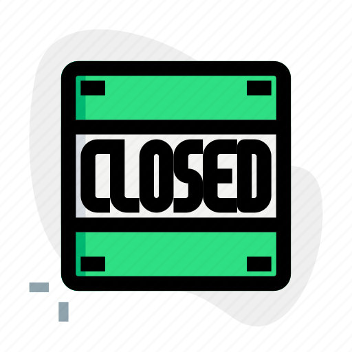 Closed, sign, restaurant, food icon - Download on Iconfinder
