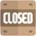 closed, sign, pictogram, restaurant
