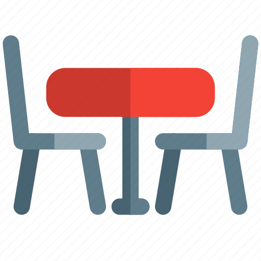 Table, pictogram, restaurant, chairs icon - Download on Iconfinder