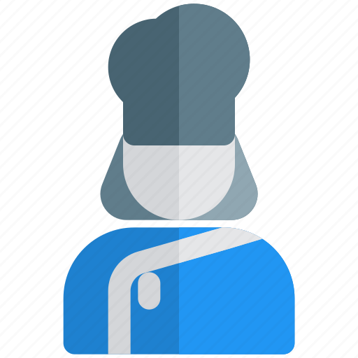 Woman, chef, pictogram, restaurant icon - Download on Iconfinder