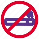 pictogram, restaurant, no smoking, banned