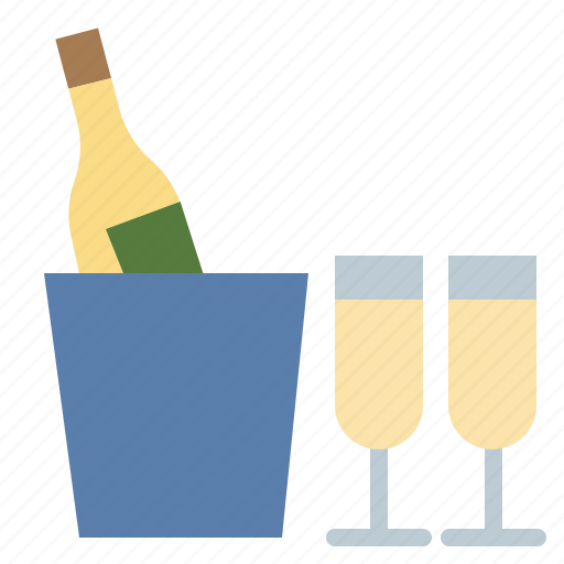 Champagne, congratulation, drink, restaurant icon - Download on Iconfinder