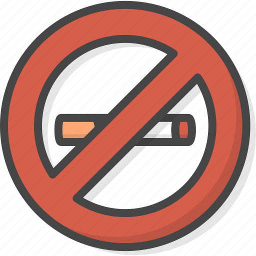 Filled, no, outline, restaurant, service, sign, smoking icon - Download on Iconfinder