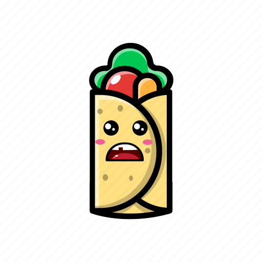 Burrito, mexico, tortilla, sandwich, meat, spicy icon - Download on Iconfinder