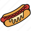 barbecue, bbq, hot dog, sausage, food, restaurant, junk 