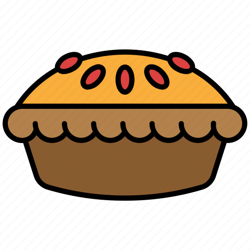 Pie, cake, sweet, food, bakery, breakfast, desserts icon - Download on Iconfinder