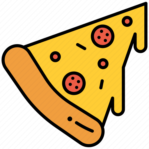 Food, pizza, snack, restaurant, fast food, slice, piece icon - Download on Iconfinder