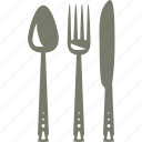 restaurant, cutlery, knife, fork, spoon, food, kitchen, tool