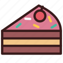 baker, bakery, cake, dessert, food, sliced