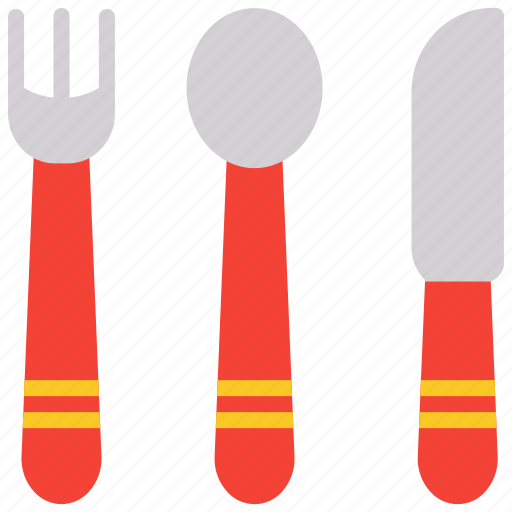 Cutlery, spoon, fork, knife, eat, food, instrument icon - Download on Iconfinder