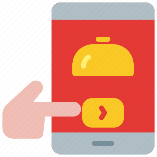 Online, order, delivery, mobile, food, service, app icon - Download on Iconfinder