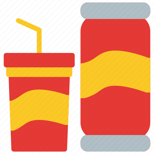 Softdrink, soda, can, stray, restaurant icon - Download on Iconfinder