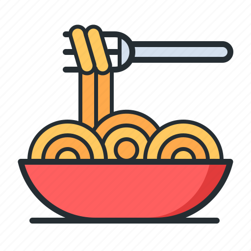 Garnish, pasta, food, spaghetti icon - Download on Iconfinder