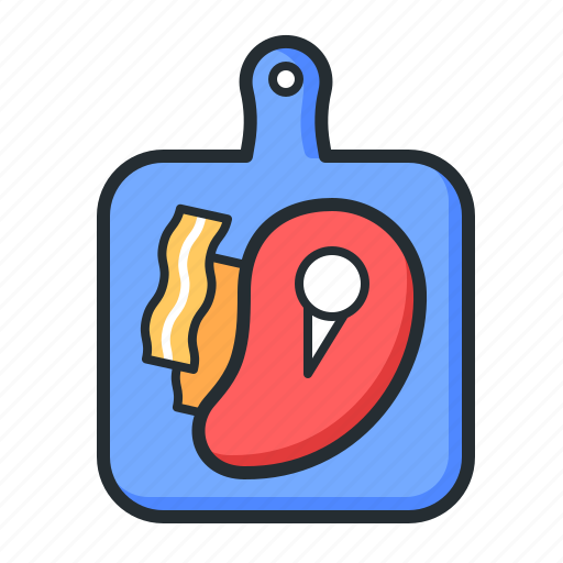 Meats, chop, bacon, food icon - Download on Iconfinder