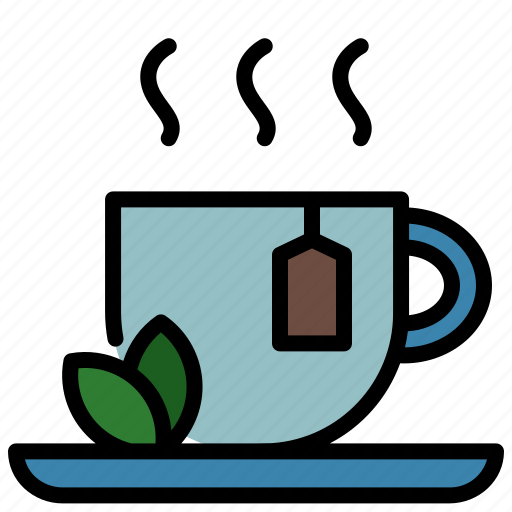 Tea, greentea, cup, pot, bag icon - Download on Iconfinder