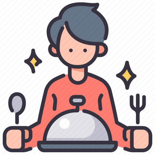 Client, dinner, eat, food, man, meal, restaurant icon - Download on Iconfinder