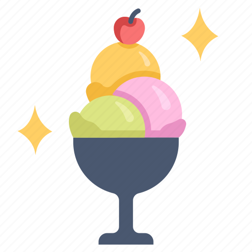 Cream, dessert, food, ice, icecream, strawberry, sweet icon - Download on Iconfinder
