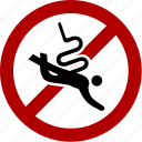 jumping, is, not, allowed, sport, restricted, prohibited
