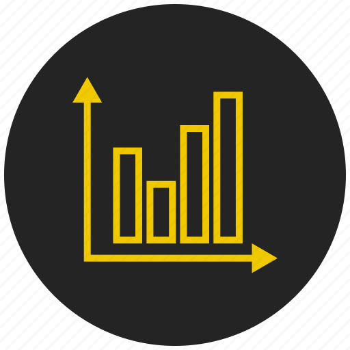 Analytics, bar chart, bar graph, dashboard, report, statistics, trend icon - Download on Iconfinder